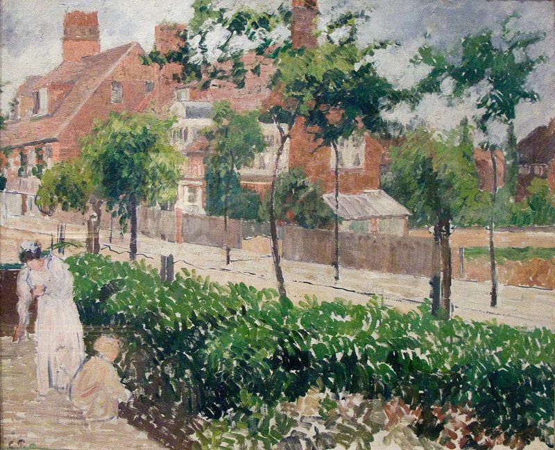 Bath Road, London, (Skizze) - Camille Pissarro