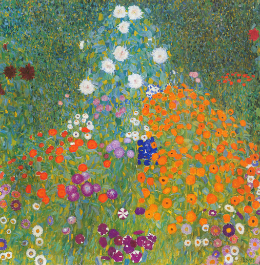 🌸🎨 Cottage-Garten – Gustav Klimt (um 1907)