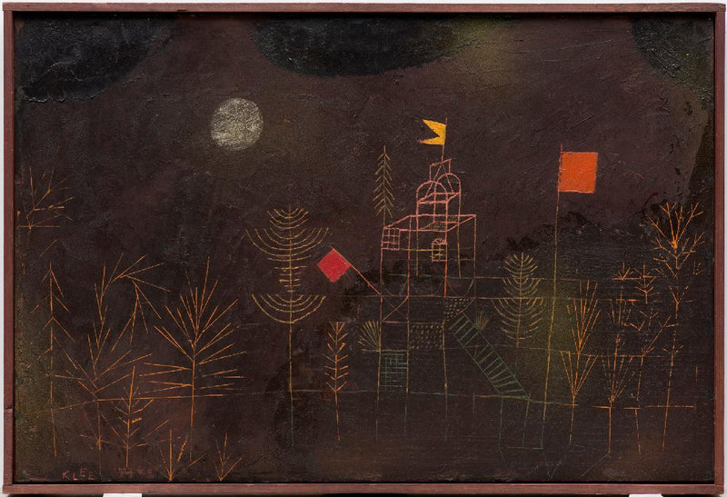 Pavilion decked with Flags - Paul Klee