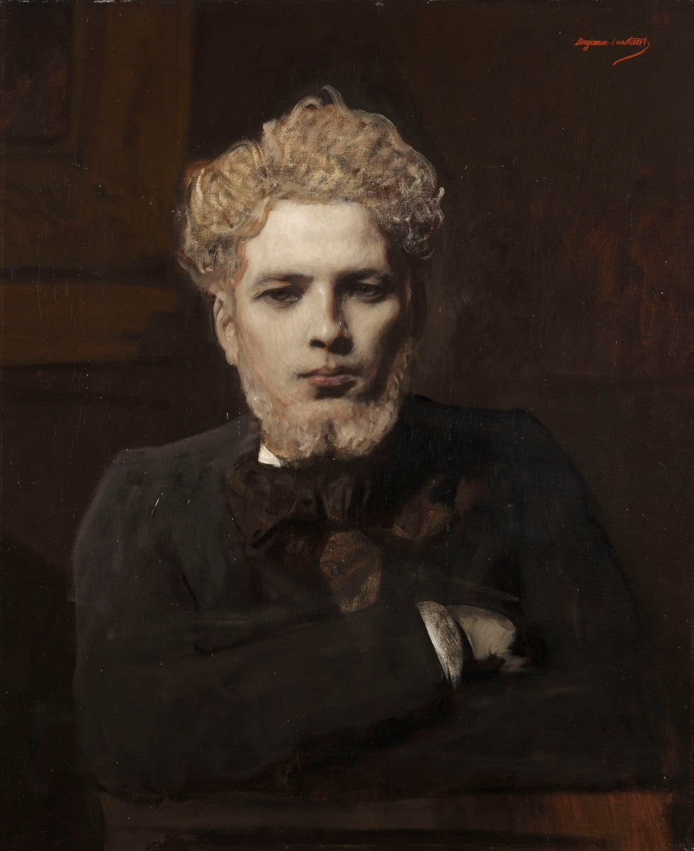 Jeune homme barbu dit L'Albinos - Jean-Joseph Benjamin-Constant