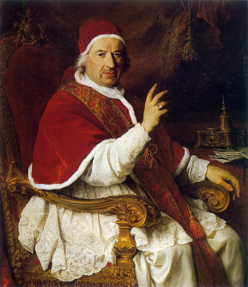 Porträt des Papstes Benedikt XIV. - Pierre Subleyras