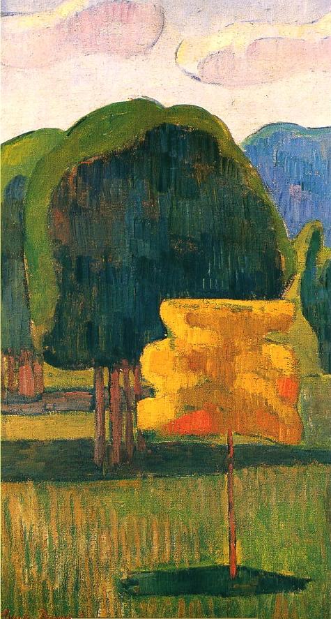 Der gelbe Baum - Émile Bernard