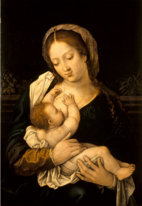 La Sainte Vierge avec l'Enfant Jésus. - Bernard van Orley