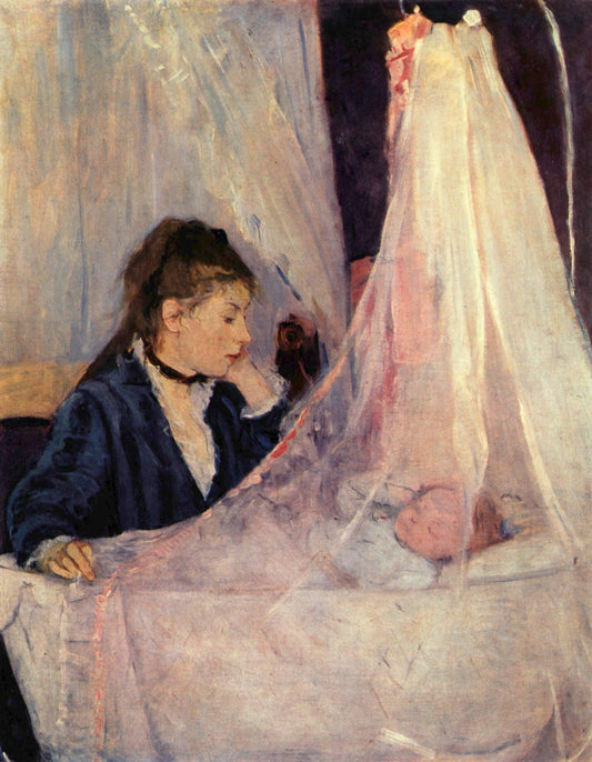👩‍🍼 Die Wiege – Berthe Morisot (1872)