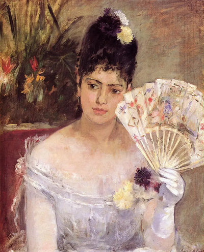 Reproduction du tableau « Au bal - Berthe Morisot » par Alpha Reproduction en peinture à l’huile