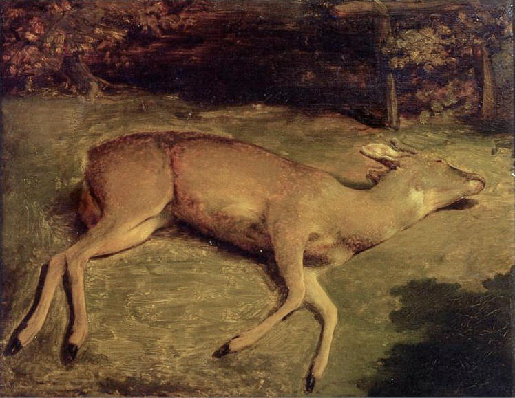 Biche morte - Gustave Courbet - Alpha Reproduction