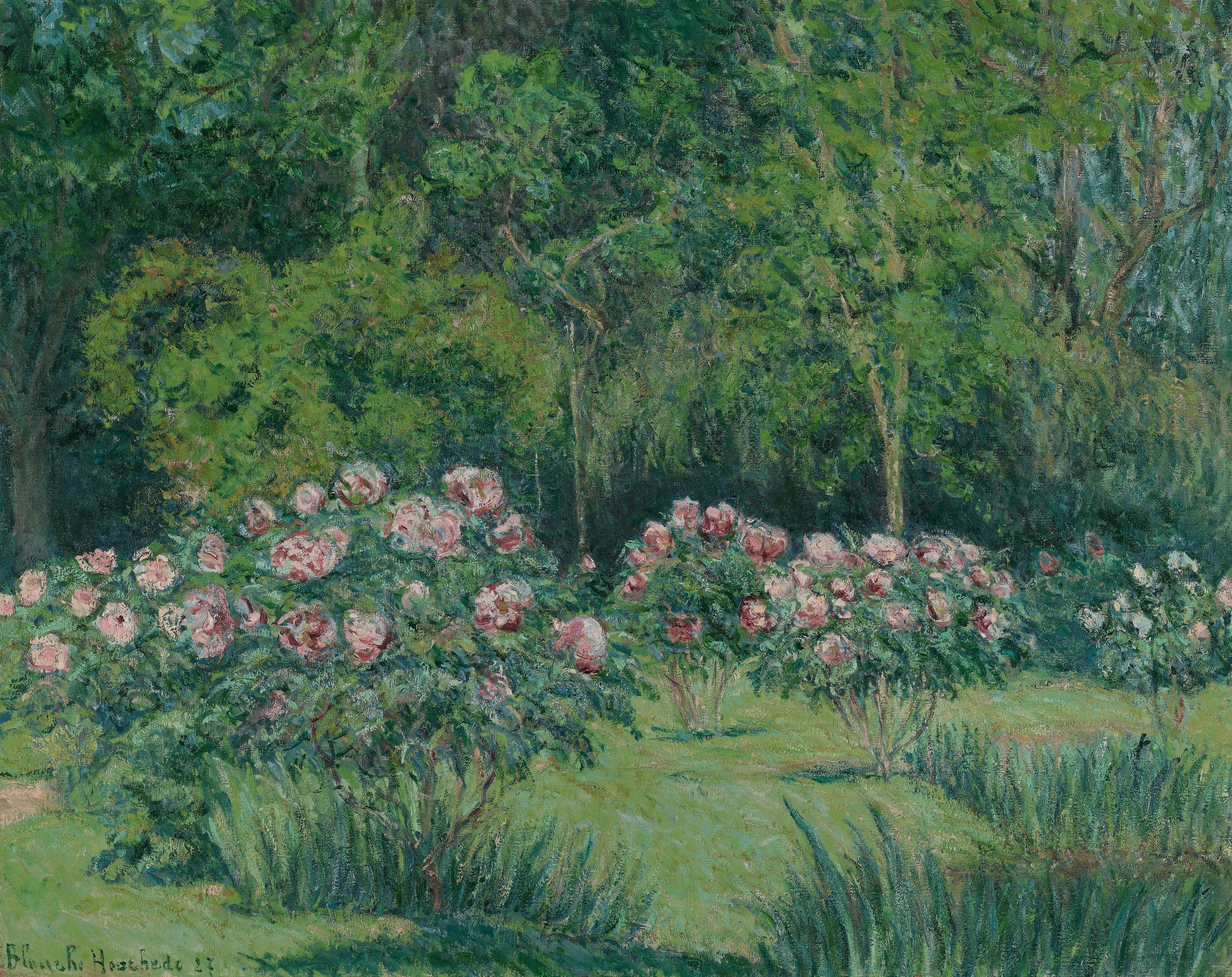 Le jardin de Giverny - Blanche Hoschedé Monet - Alpha Reproduction