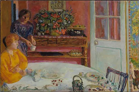 Das Esszimmer, Vernonnet - Pierre Bonnard