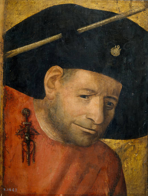 Kopf eines Hellebardiers - Hieronymus Bosch