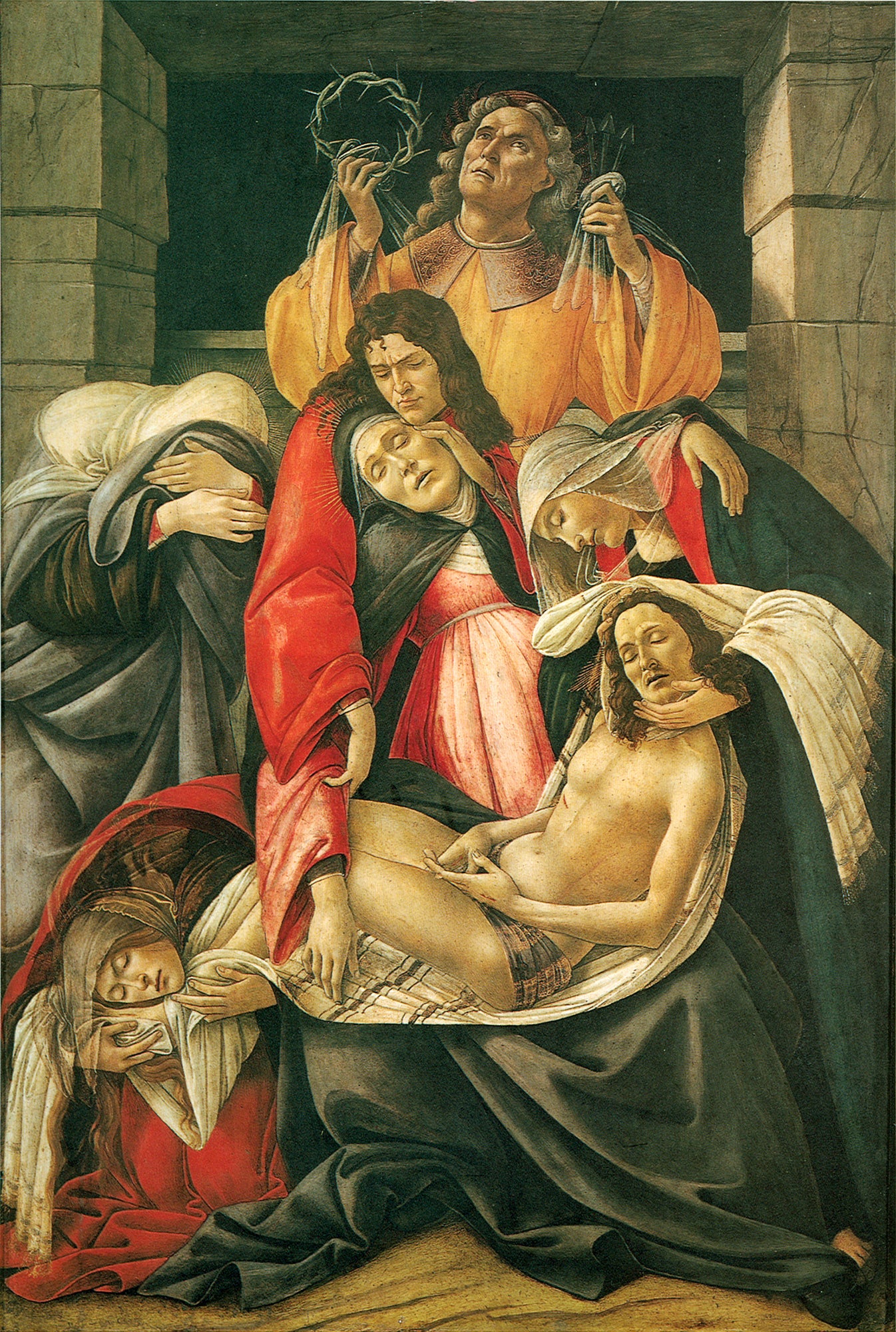 La Lamentation sur le Christ mort - Sandro Botticelli - Alpha Reproduction