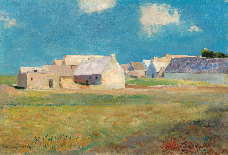 Dorf Breton - Odilon Redon
