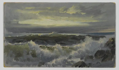 Une mer agitée - William Trost Richards - Alpha Reproduction