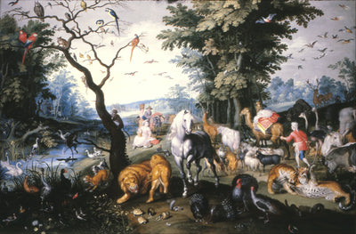 Les animaux entrant dans l'arche de Noé - Jan Brueghel le Jeune