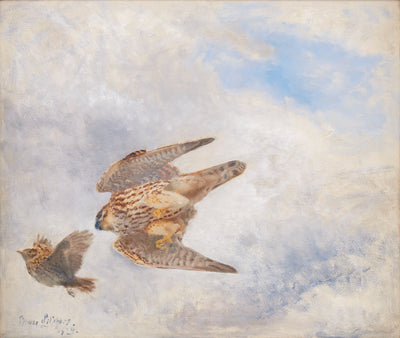 Die Jagd auf Greifvögel - Bruno Liljefors