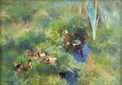 Entenküken - Bruno Liljefors