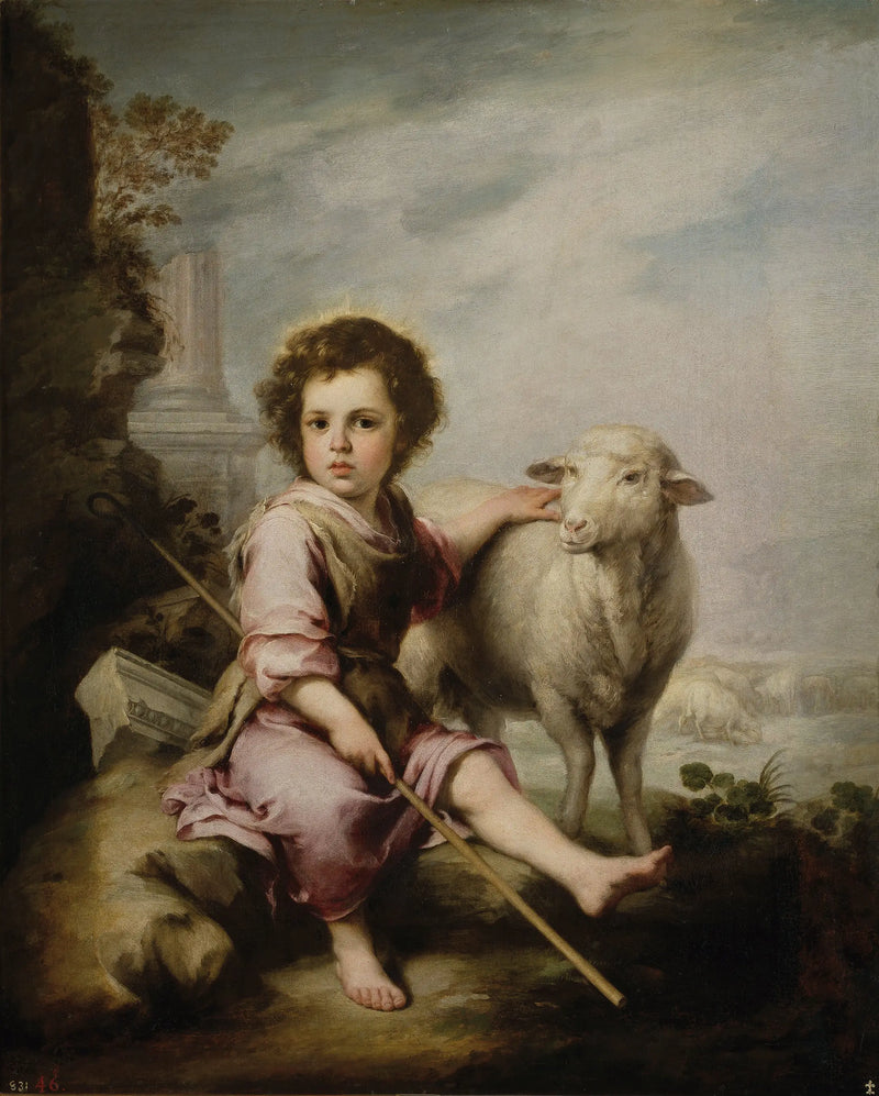 Der Gute Hirte - Bartolomé Esteban Murillo