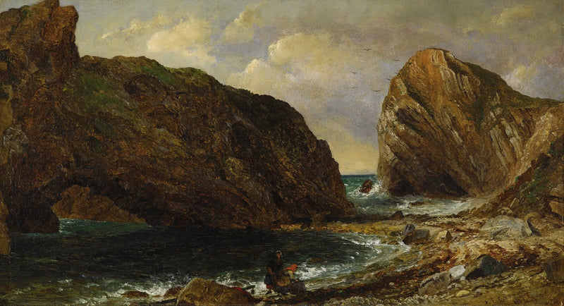 Am Meer, Lulworth - Jasper Francis Cropsey