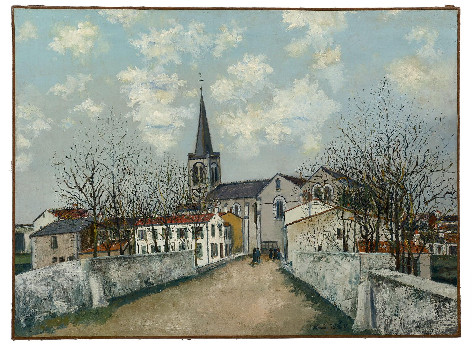 Église de Pont-Saint-Martin - Maurice Utrillo