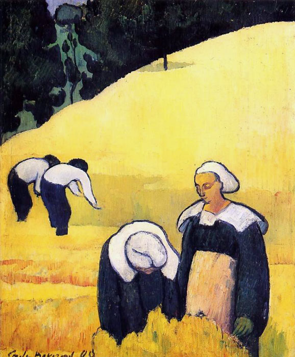 La Moisson - Émile Bernard
