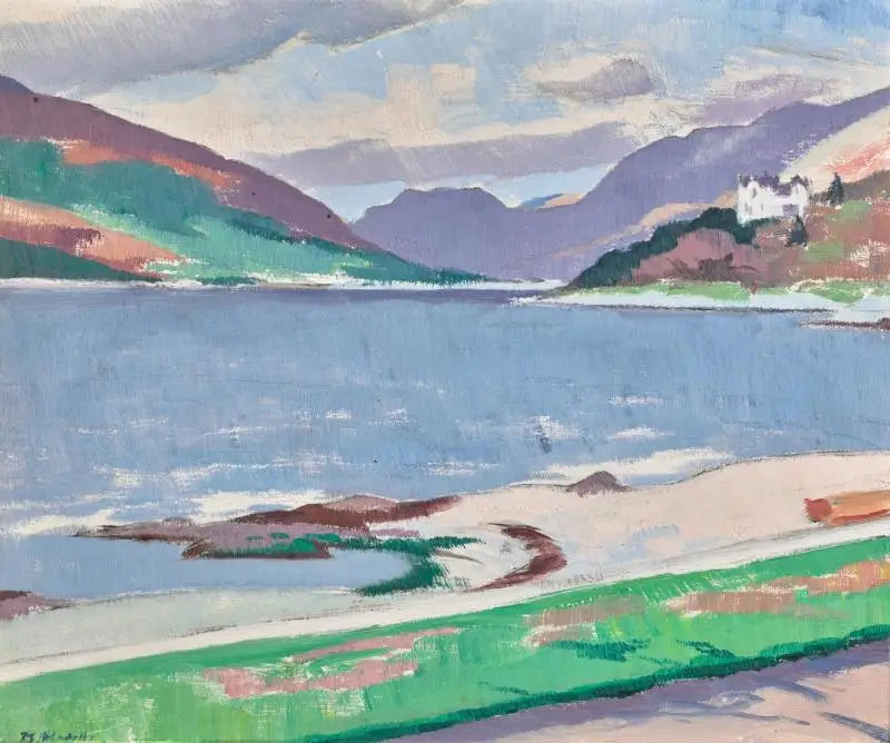 Crique, Loch Long - Francis Cadell