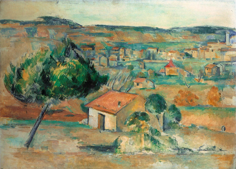 Gardanne vom Claou aus gesehen - Paul Cézanne