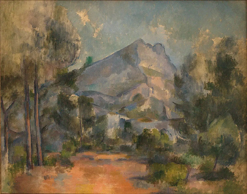Der Berg Sainte-Victoire - Paul Cézanne
