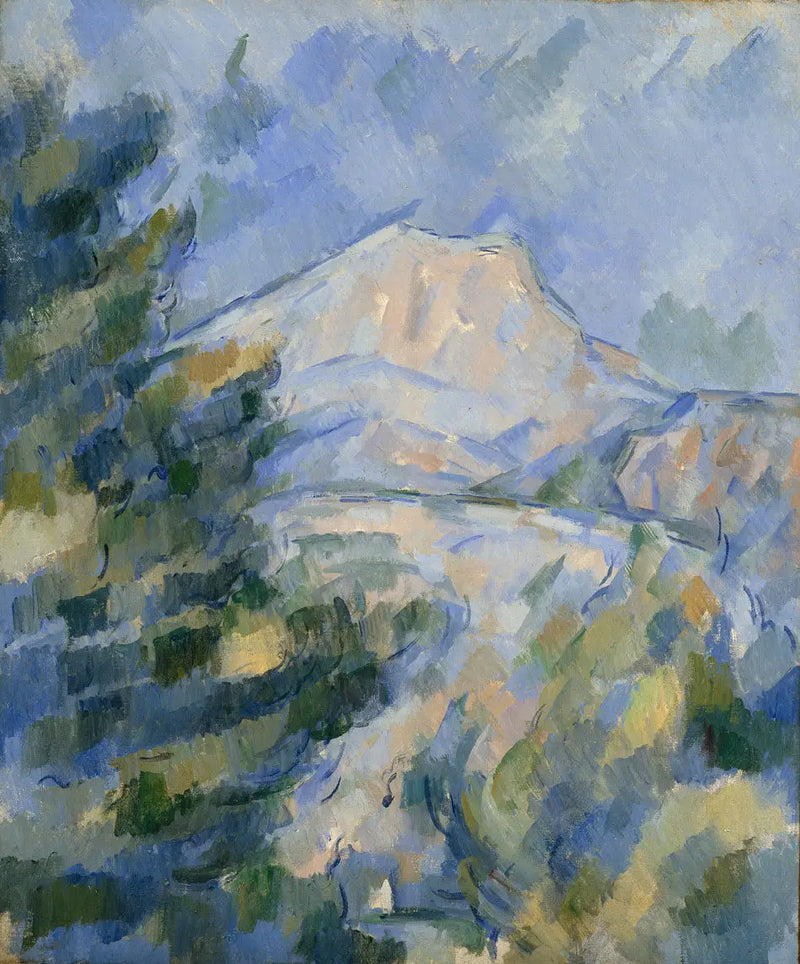 Der Berg Sainte-Victoire - Paul Cézanne