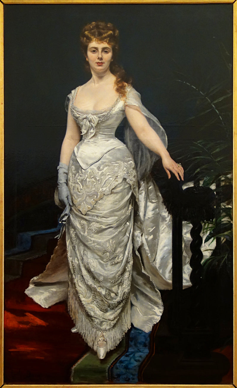 Portrait de Mademoiselle X, Marquise Anforti - Carolus-Duran