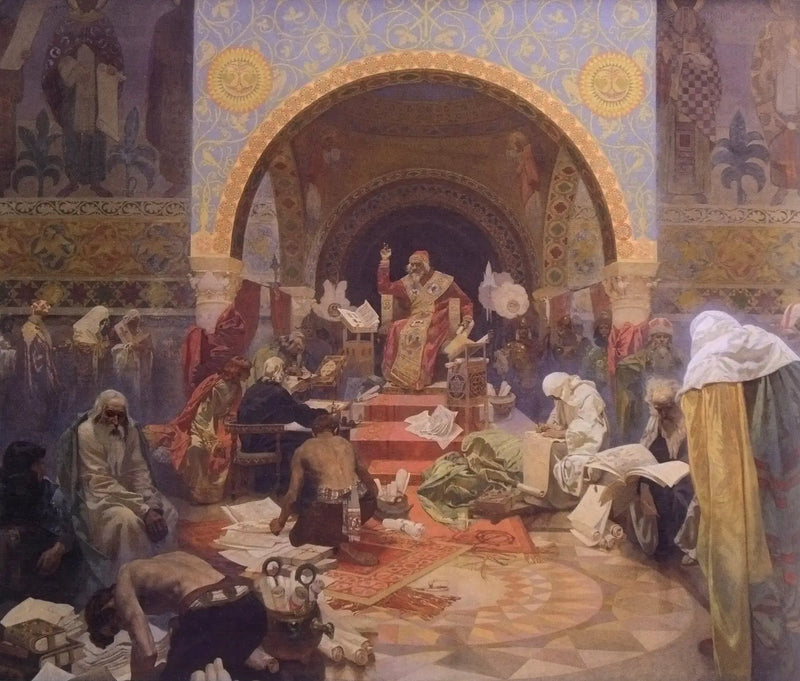 Siméon, Zar der Bulgaren - Alphonse Mucha
