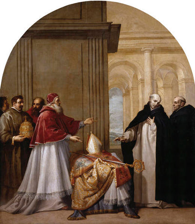 Saint Bruno refuse l'archevêché de Reggio de Calabre - Vincenzo Carducci