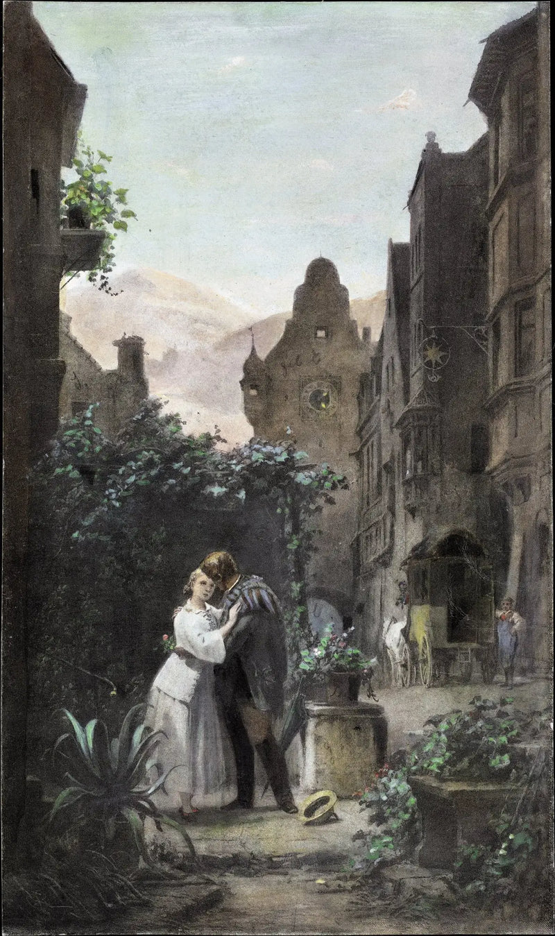 Lebewohl - Carl Spitzweg