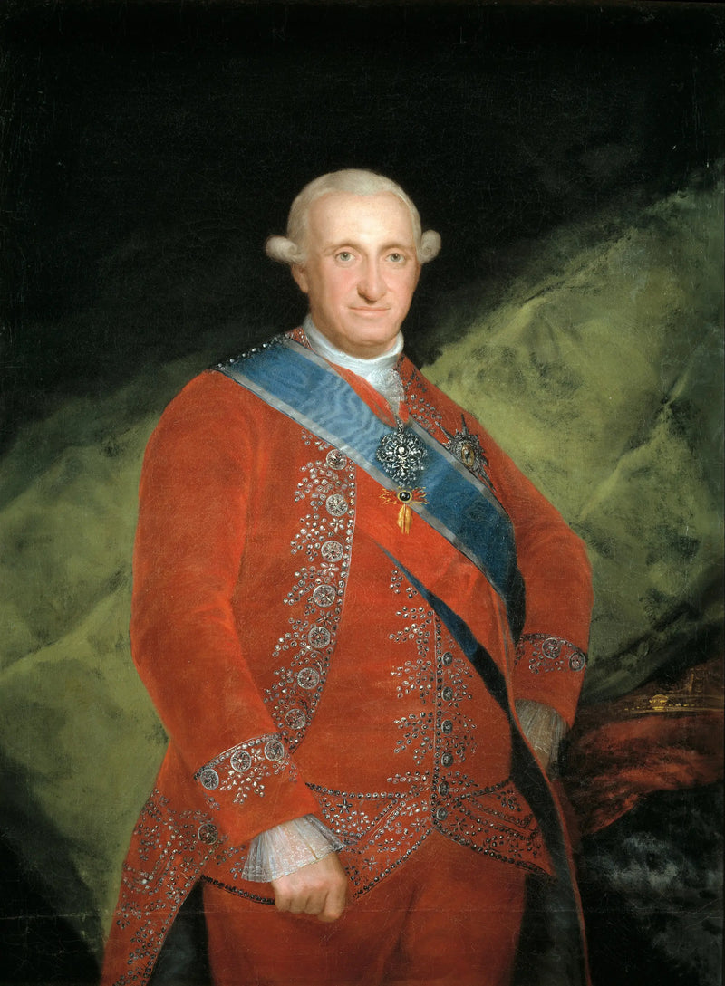 Karl IV in Rot - Francisco de Goya