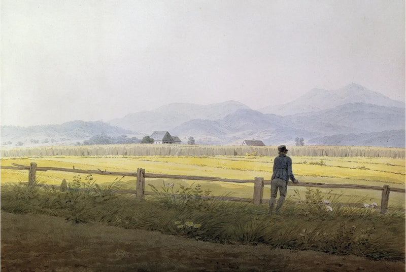 Ansicht des Schmiedebergerkamms - Caspar David Friedrich