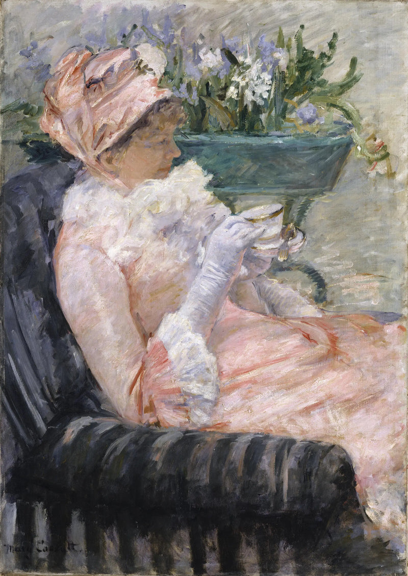 Die Teetasse - Mary Cassatt