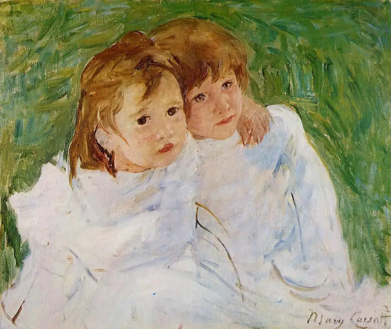 Die jungen Mädchen - Mary Cassatt