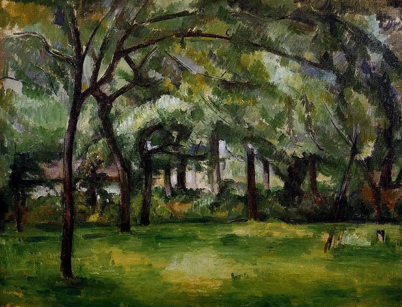 Normannischer Bauernhof, Sommer (Hattenville) - Paul Cézanne