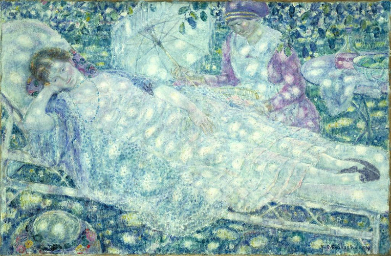 Die Liege - Frederick Carl Frieseke