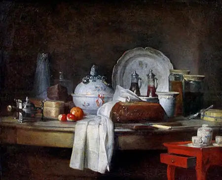 Der Beistelltisch - Jean Siméon Chardin