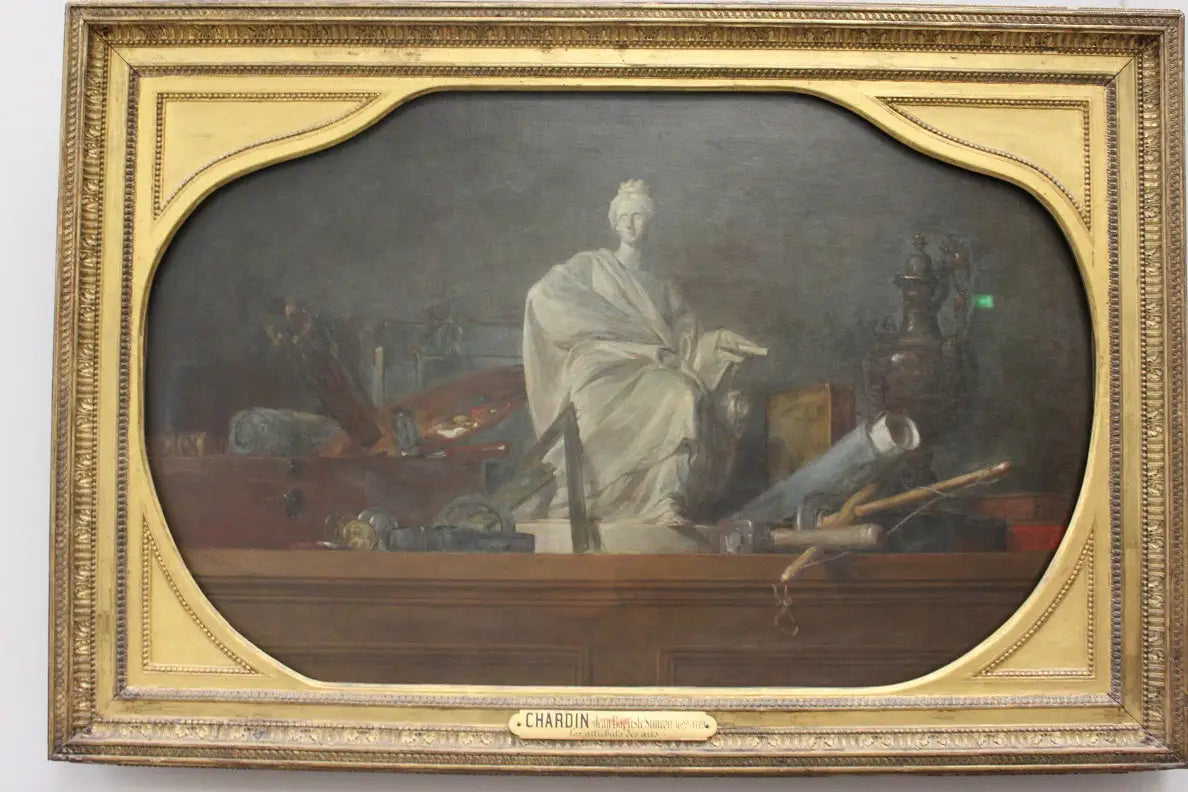 Les Attributs des arts - Jean Siméon Chardin - Alpha Reproduction