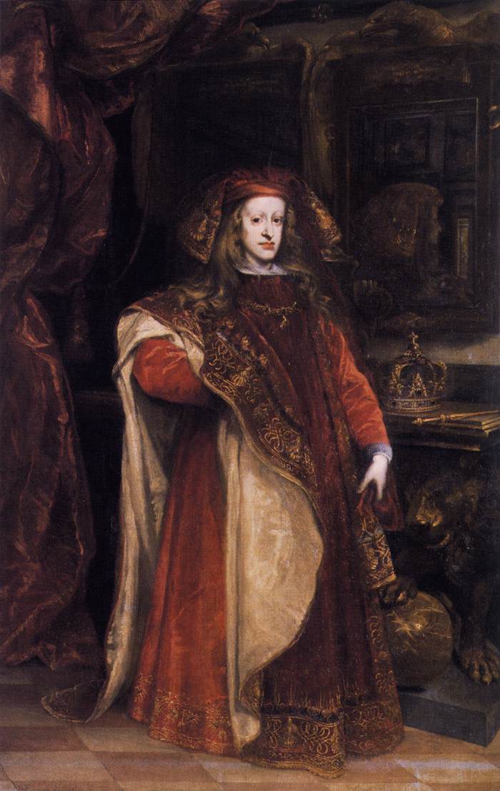 Charles II en grand maître de la Toison d'or - Juan Carreño de Miranda