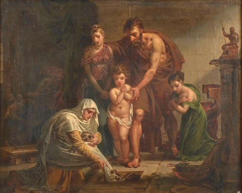 Die Überreste von Phocion - Charles Meynier