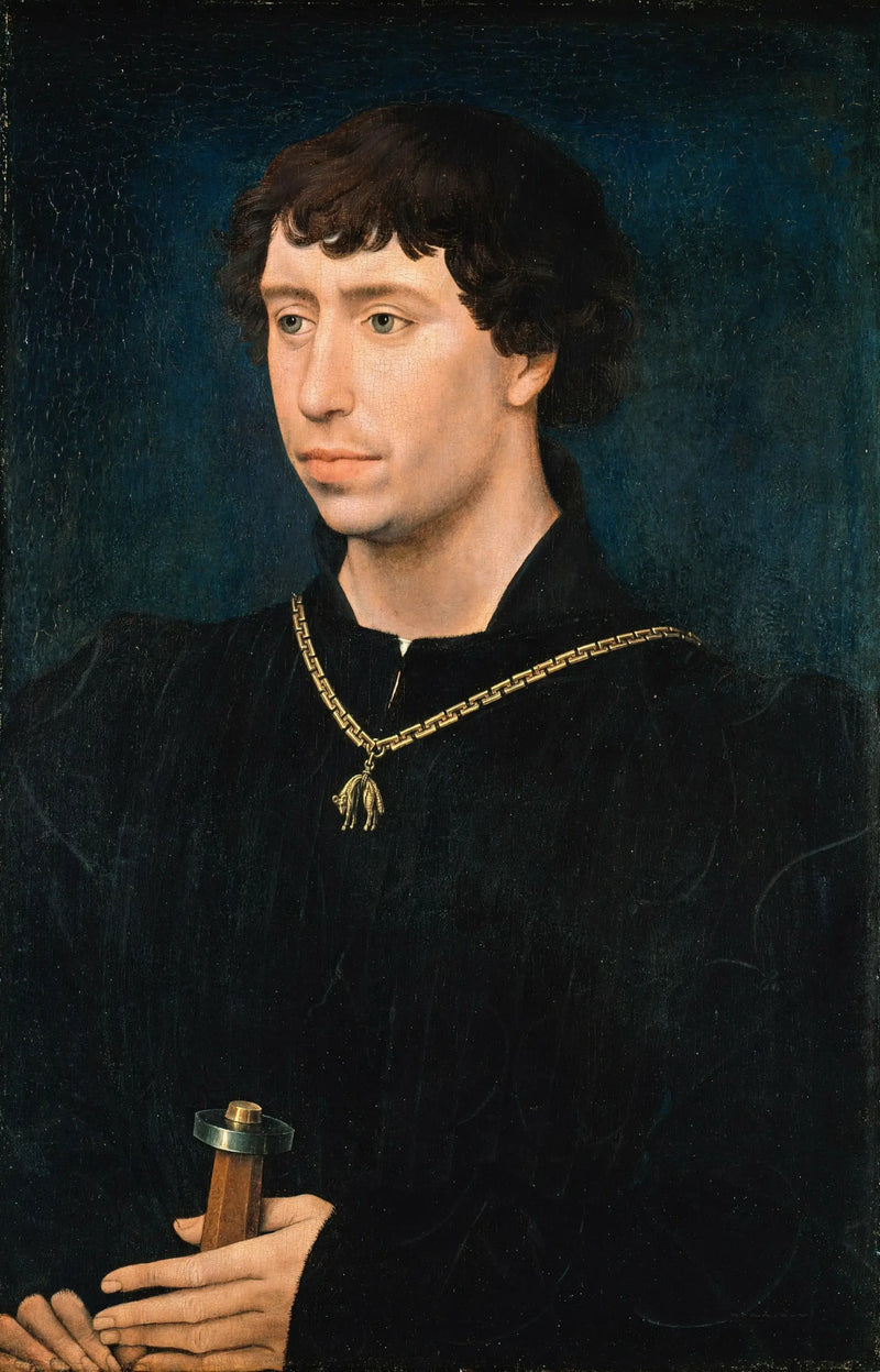 Porträt von Karl dem Kühnen - Rogier van der Weyden