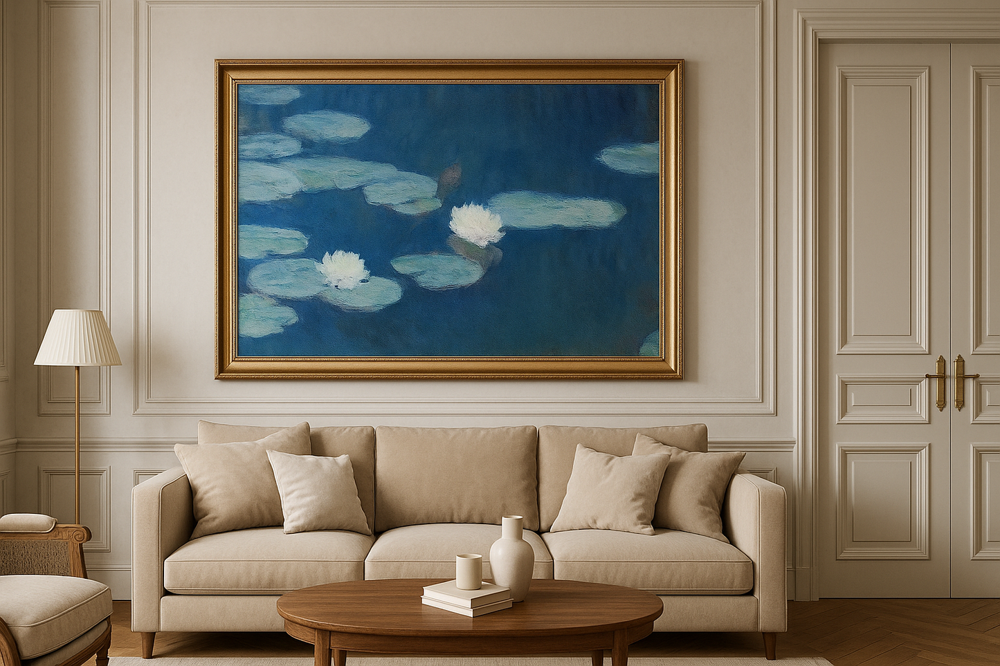 Blaue Seerosen – Claude Monet (um 1906)