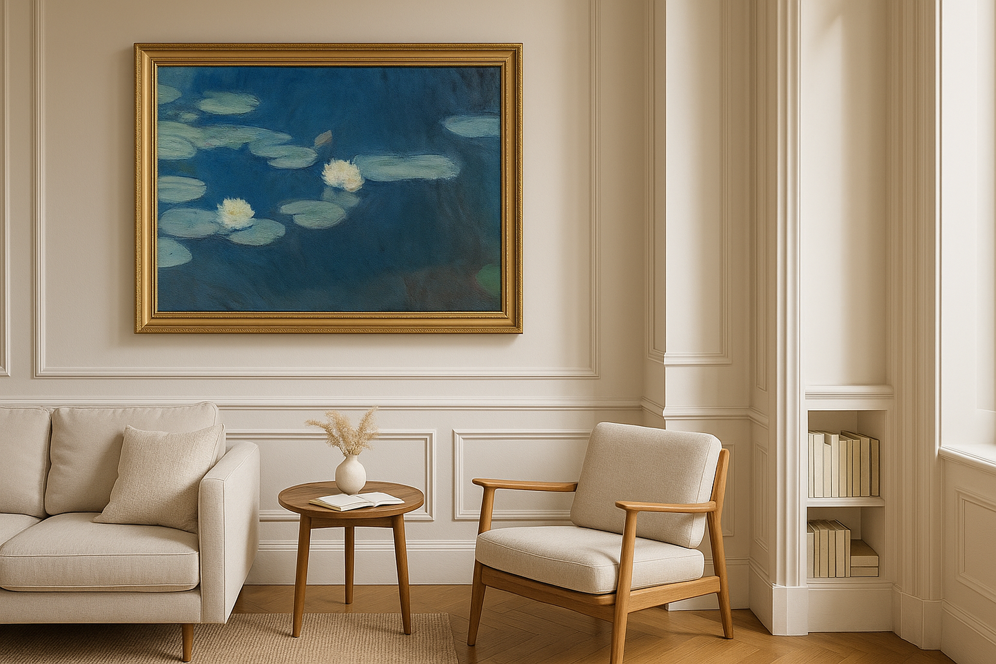 Blaue Seerosen – Claude Monet (um 1906)
