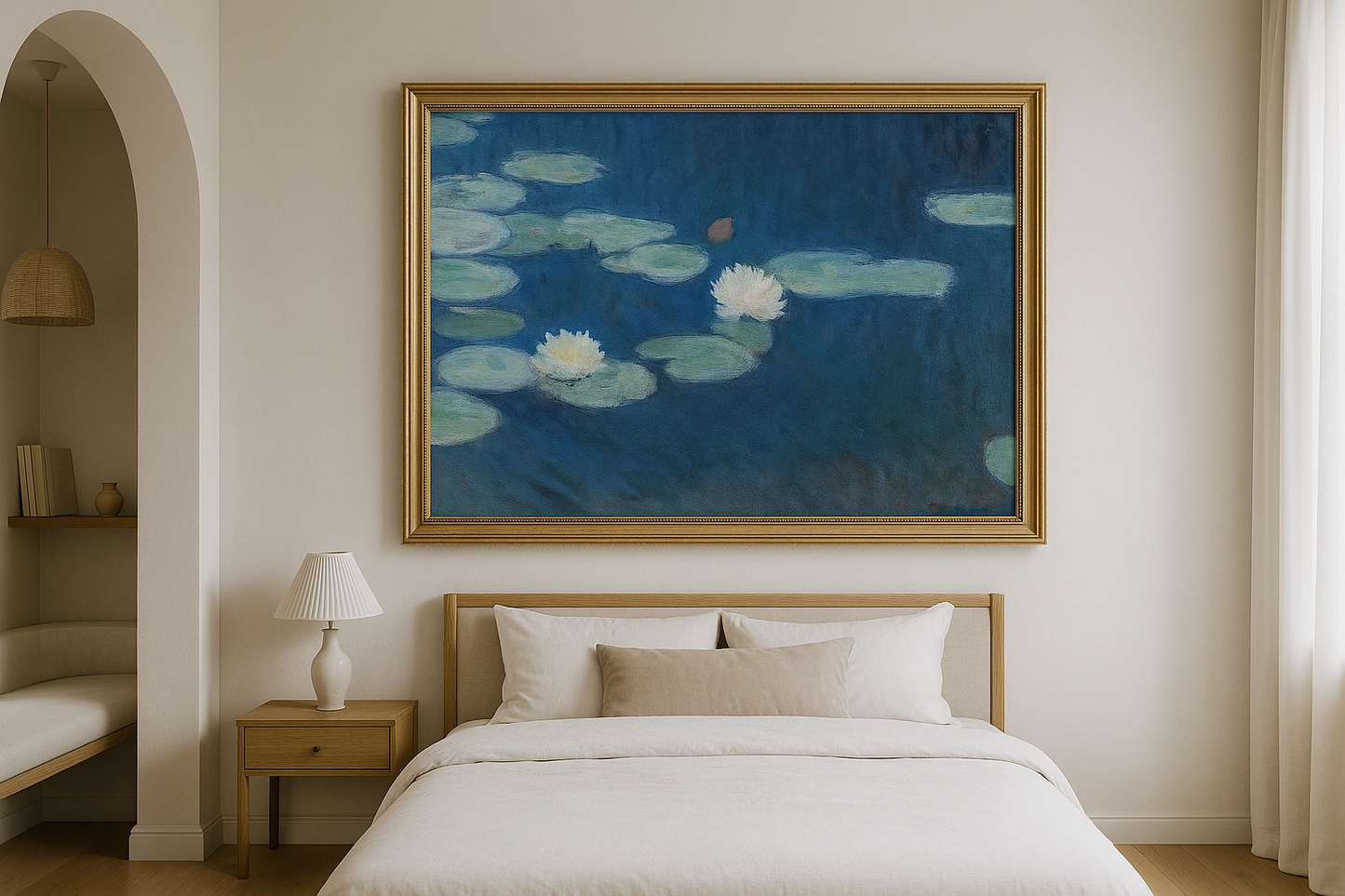 Blaue Seerosen – Claude Monet (um 1906)