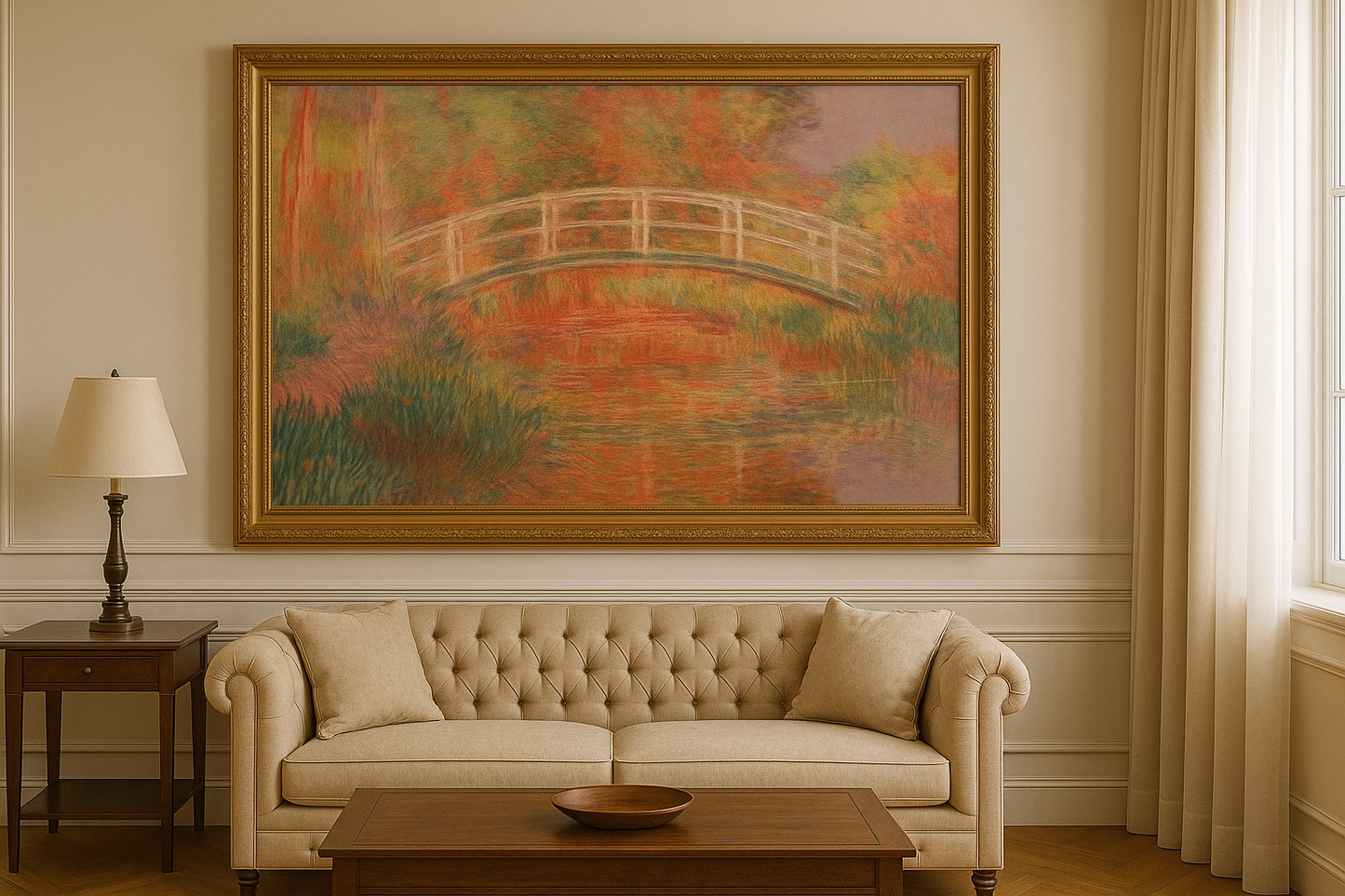 Die Japanische Brücke – Claude Monet, um 1920-1924