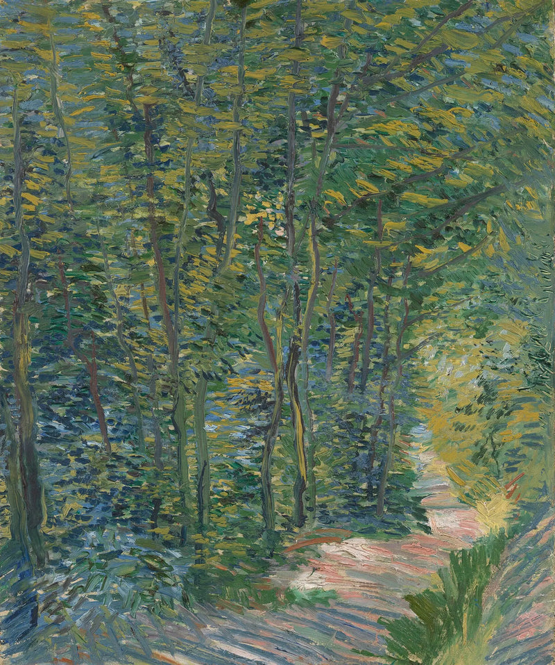 Weg im Wald - Vincent van Gogh