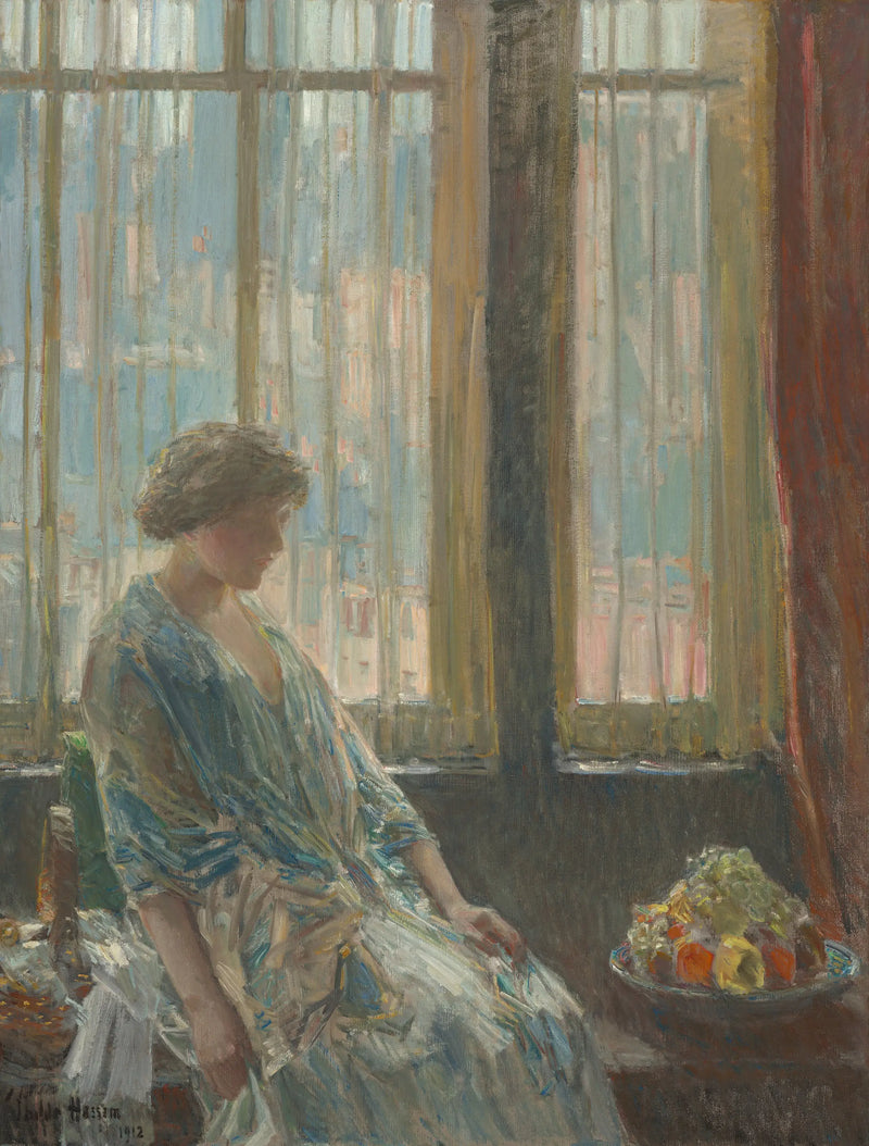 Das Fenster von New York - Childe Hassam