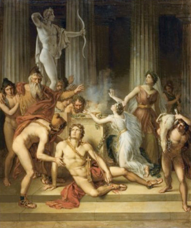 La mort d'Achille - Pierre-Narcisse Guérin