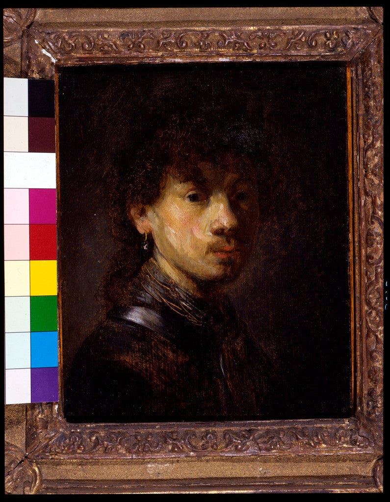 Reproduction du tableau « Autoportrait - Rembrandt » par Alpha Reproduction en peinture à l’huile